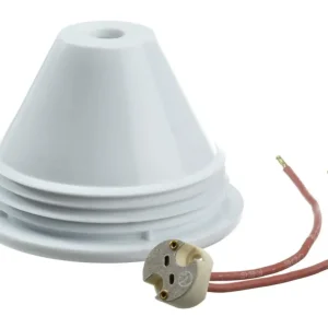 Preis Gesenkt Bachmann Leuchteneinbaugehäuse geeignet für NV-Leuchten 35W mit Betriebsgeräteraum 50mm Ø51mm Silikon ohne Funktionserhalt