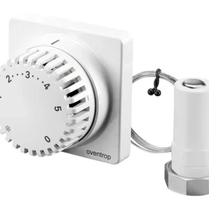OVENTROP Thermostat Uni FH M 30 x 1,5 Skalenkappe 0 ^ 1-5, mit Nullstellung mit Fernfühler 2 m - weiß Angebot