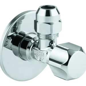 Grohe Angle Valves Eckventil selbstdichtendes Anschlussgewinde - Chrom Rabatt