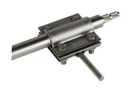 Dehn Anschlussklemme rostfreier Stahl (V4A) Ø20-30 mm 7-10 mm bis 40 mm Preis Gesenkt
