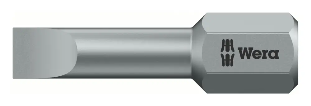 Ausverkauf Wera Bit 1/4" Din3126 C6,3 5,5 x 0,8 x 25 mm Torsion