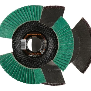 Rhodius VISION COOL Lamellenschleifscheibe - 125 x 22,23 mm - P60 Kracherpreis