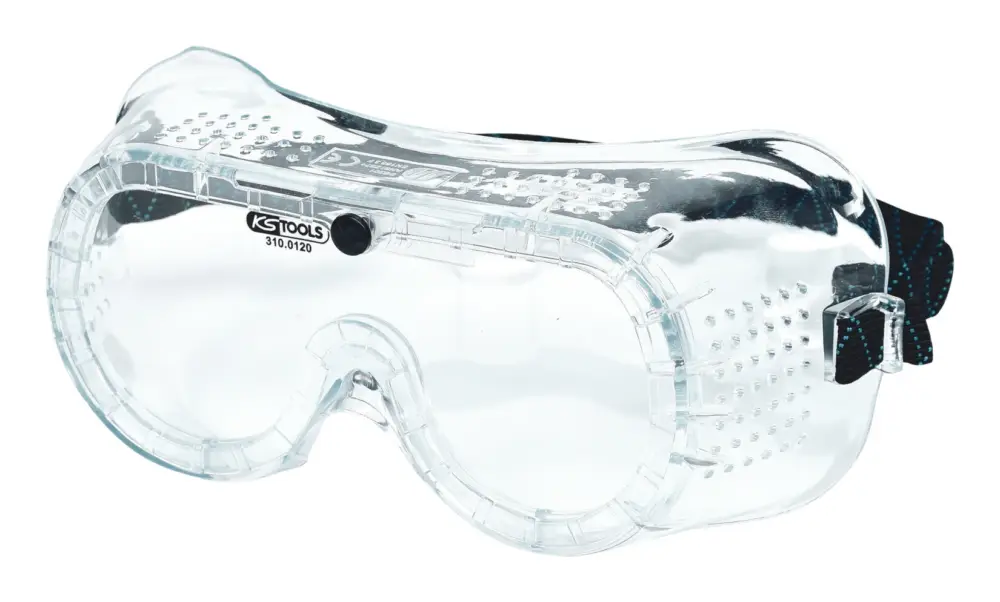 Bestpreis KS Tools Schutzbrille mit Gummiband-transparent, EN 166