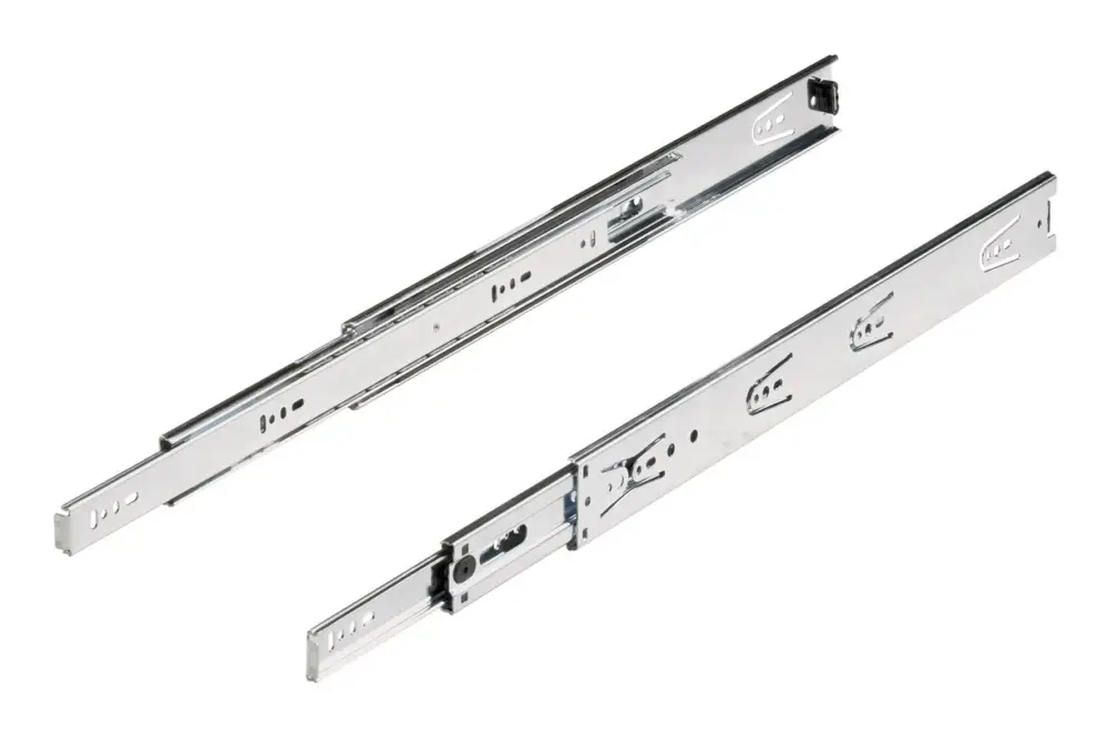 Aktuell Hettich Kugelauszug Vollauszug KA 5632, 12,7 mm Einbaubreite, 450 mm, verzinkt, blau passiviert