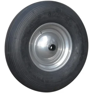Super-Preis Müba Rad mit Nylonlager und Achse 400 x 100 mm