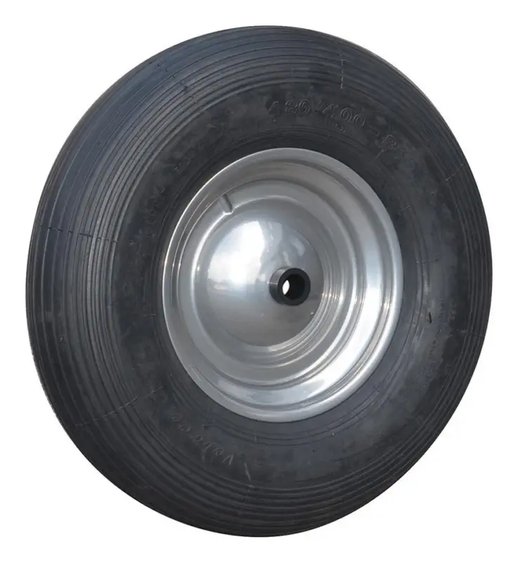 Super-Preis Müba Rad mit Nylonlager und Achse 400 x 100 mm
