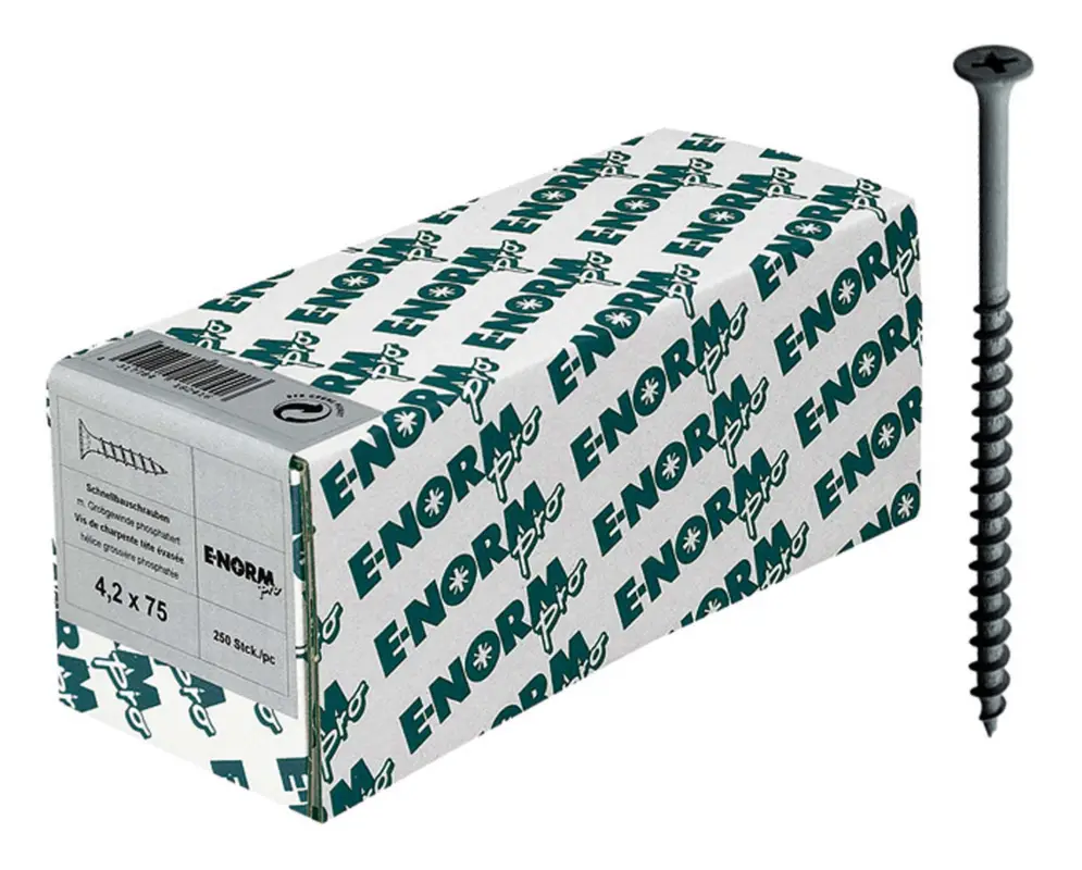 Schnäppchen E-NORMpro Schnellbauschraube Grobgewinde 3,9 x 55 mm(Verpackungseinheit: 500Stück)