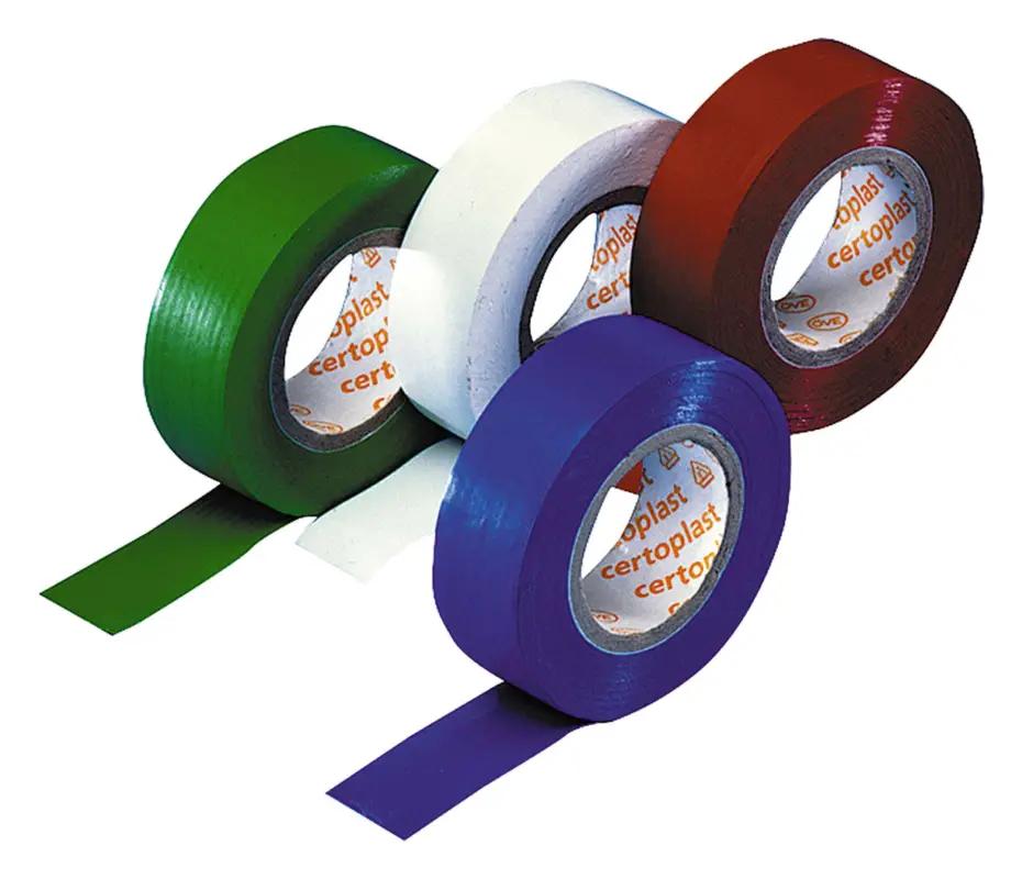Certoplast Standardisolierband 19 mm x 33m schwarz Markenprodukt
