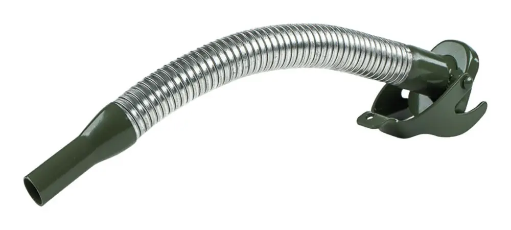 Valpro Ausgussstutzen flexibel mit Luftrohr 38 cm für Kraftstoffkanister Stahlblech Billig