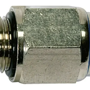 Riegler Gerade Steckverschraubung Blaue Serie G1/4" Außengewinde Kunststoff D8 Knallerangebot