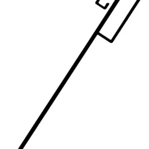 Must-Have Schake Absperrhalter geschlossen Ausführung 1250 x 14 mm