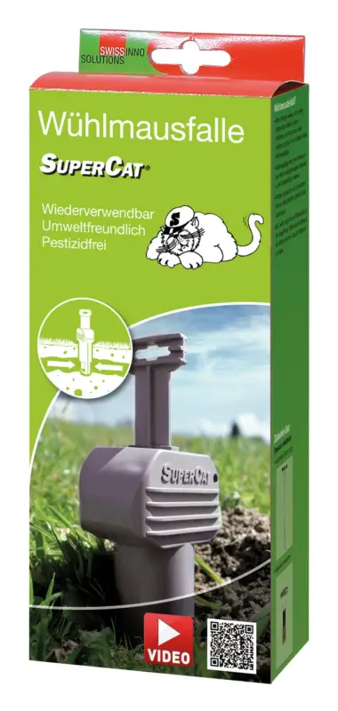 Knallerangebot Swissinno Wühlmausfalle Supercat Solution