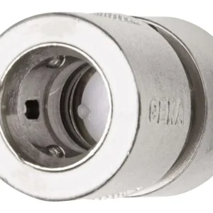 Geka plus Schlauchstück 1/2" mit Wasserstopp Echt