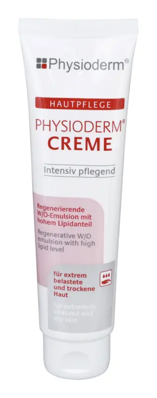 Physioderm Hautpflegecreme, 100 ml Tube Abverkauf