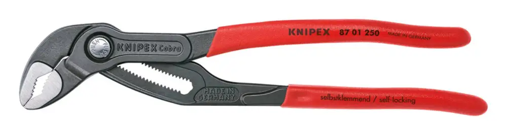 Knipex Wasserpumpenzange Cobra 180 mm mit Kunststoff-Griff Preisreduziert