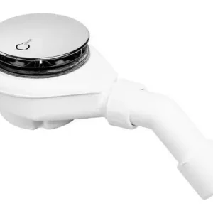 Direkt Vom Hersteller Hoesch Compact 90 Ablaufarmatur mit runder Ablaufabdeckung in Chrom