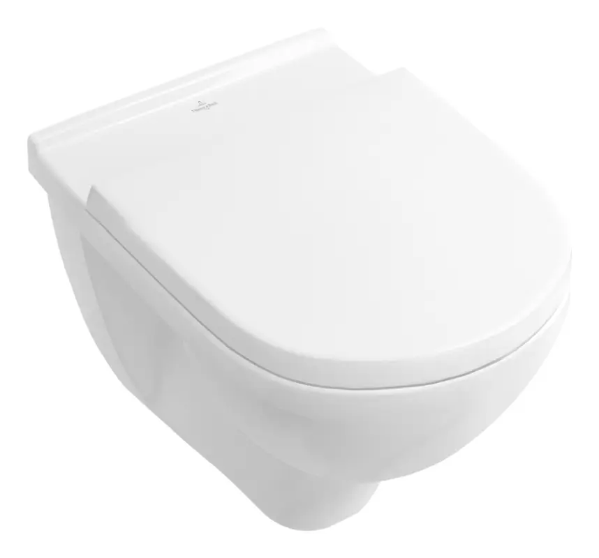Villeroy & Boch O.novo Combi-Pack Tiefspül-WC DirectFlush wandhängend 360 x 560 x 350 mm - Weiß Alpin mit CeramicPlus Saisonangebot
