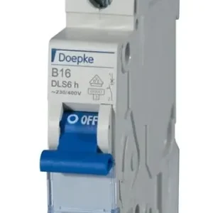 Direktkauf Doepke Leitungsschutzschalter B 16A 1p 230V 6kA 1TE AC/DC 50Hz Zusatzeinrichtungen möglich IP20