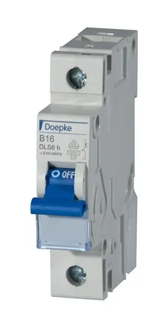 Direktkauf Doepke Leitungsschutzschalter B 16A 1p 230V 6kA 1TE AC/DC 50Hz Zusatzeinrichtungen möglich IP20