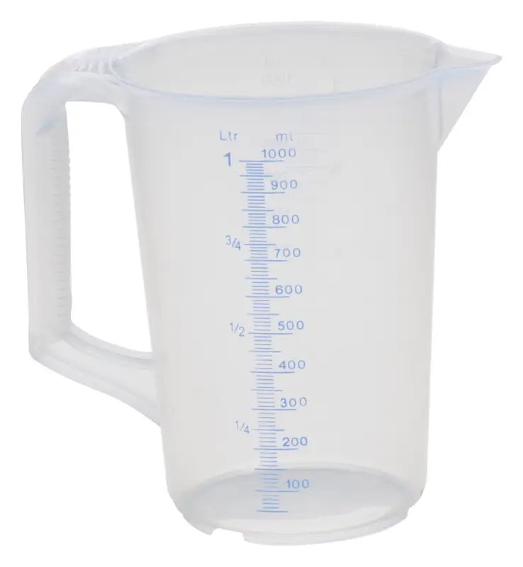 Hünersdorff Messkanne geschlossener Griff 1000 ml Saisonangebot