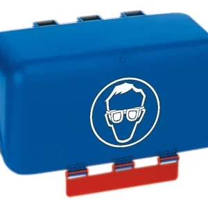 Gebra Aufbewahrungsbox SECU Mini Standard für Augenschutz blau Neu