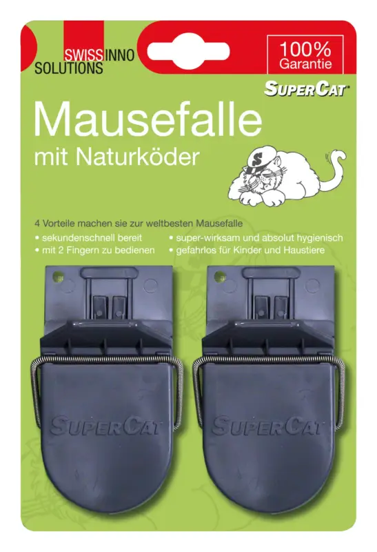Swissinno Mausefalle Supercat 2er Pack Solution Direkt Vom Hersteller