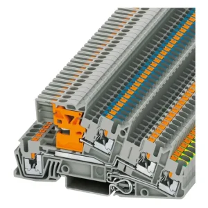 Phoenix Reihenklemme 0-4qmm 3Etagen grau 24A Hutschiene 35mm Sonderangebot