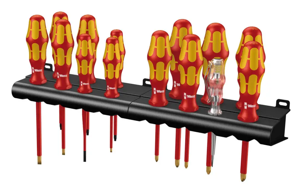 Wera VDE Schraubendrehersatz 1 Kraftform Big Pack Serie Mega-Angebot