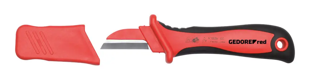 Gedore Red R93220028 2K-VDE-Kabelmesser Klingenlänge 45 mm 185 mm Neue Kollektion