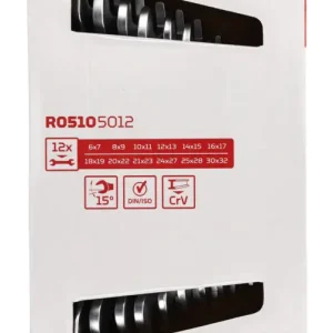 Gedore Red R05105012 Doppelmaulschlüssel-Satz SW6-32 mm 12-teilig Neu