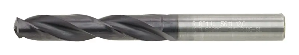 Gühring VHM-Spiralbohrer SuperLine Fire-beschichtet Innenkühlung Schaft 6537-HE 5xD 6,1 mm Aktuell