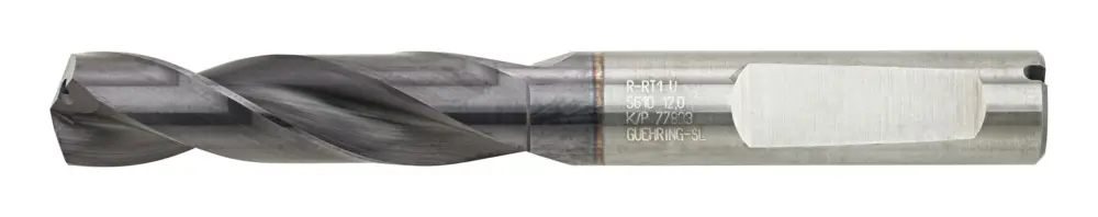 Angebot Gühring VHM-Spiralbohrer SuperLine WN Fire-beschichtet Innenkühlung Schaft 6537HE 3xD 13,7 mm