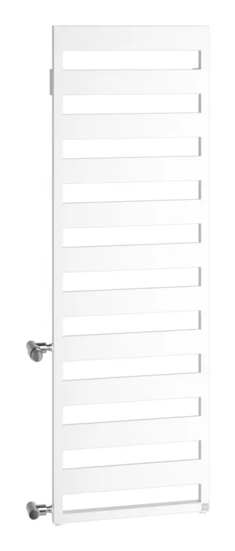 Kermi Casteo-D Bad- und Wohnheizkörper Ausführung links Nabenabstand 900 mm 750 x 1806 x 30 mm - Weiß Soft (RAL 9016 MT) Sale