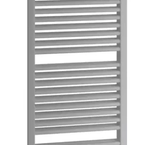 Aktuell Kermi Duett-E Bad- und Wohnheizkörper WRS - Regler Ausführung rechts 784 x 1188 x 74 mm - Glanzsilber / Weiß