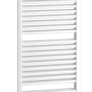 Aktuell Kermi Duett-E Bad- und Wohnheizkörper WRS - Regler Ausführung links 934 x 1492 x 74 mm - Weiß / Weiß