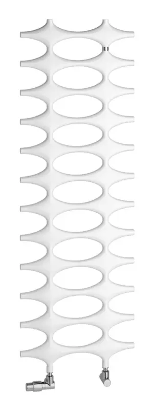 Abverkauf Kermi Ideos Bad- und Wohnheizkörper Ausführung rechts 758 x 1526 x 37 mm - Weiß / Weiß