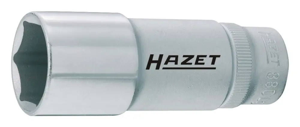 Hazet Steckschlüssel-Einsatz 3/8" 17 mm 6-kant lang Geprüft