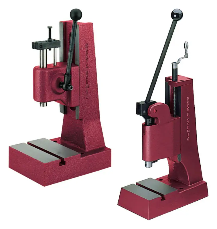 Berg & Schmid Handhebelpresse 1700 kp Kniehebel Hub 60 mm Ausverkauf