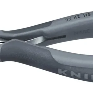 Knallerangebot Knipex Elektronik Greifzange ESD 115 mm flach runde gebogene Backen