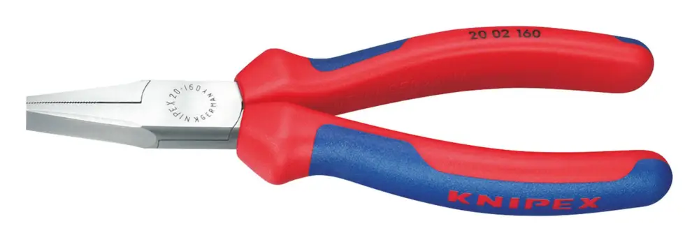 Begrenztes Angebot Knipex Flachzange poliert 140 mm mit Mehrkomponenten-Griff