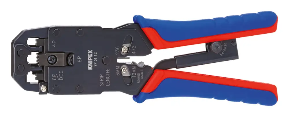Sichere Zahlung Knipex Crimp-Hebelzange 4/6/8-polig Western
