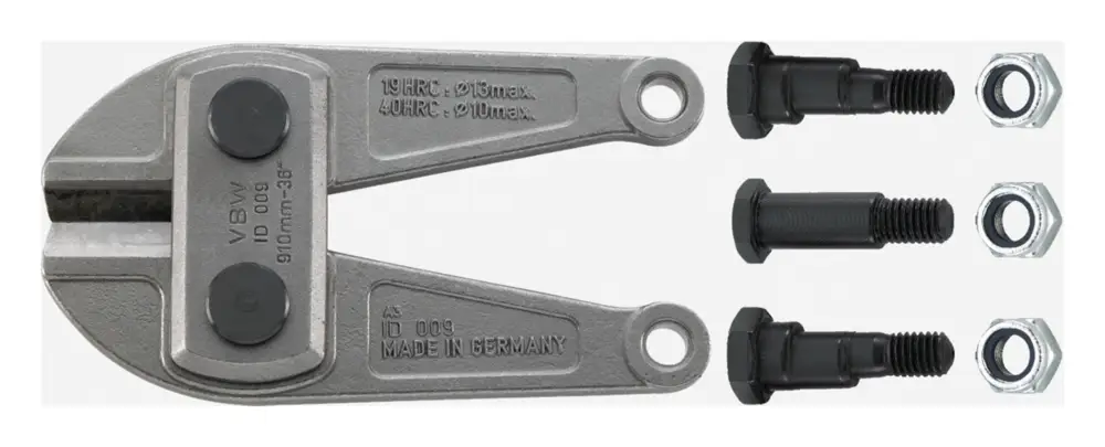 VBW Messerkopf mit Schrauben 460 mm Waggonit Highlight