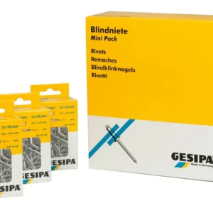 Bestpreis Gesipa Mini-Pack Stahl / Stahl 3 x 10 mm