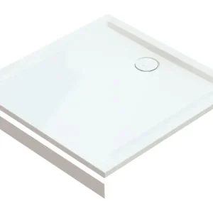 Hoesch Aluminiumschürze für Nischeneinbau 900 x 900 mm - Weiß Must-Have