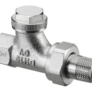 OVENTROP Rücklaufverschraubung Combi 3 Eckventil DN 15 PN 10 Rotguss/Messing - vernickelt Schneller Versand
