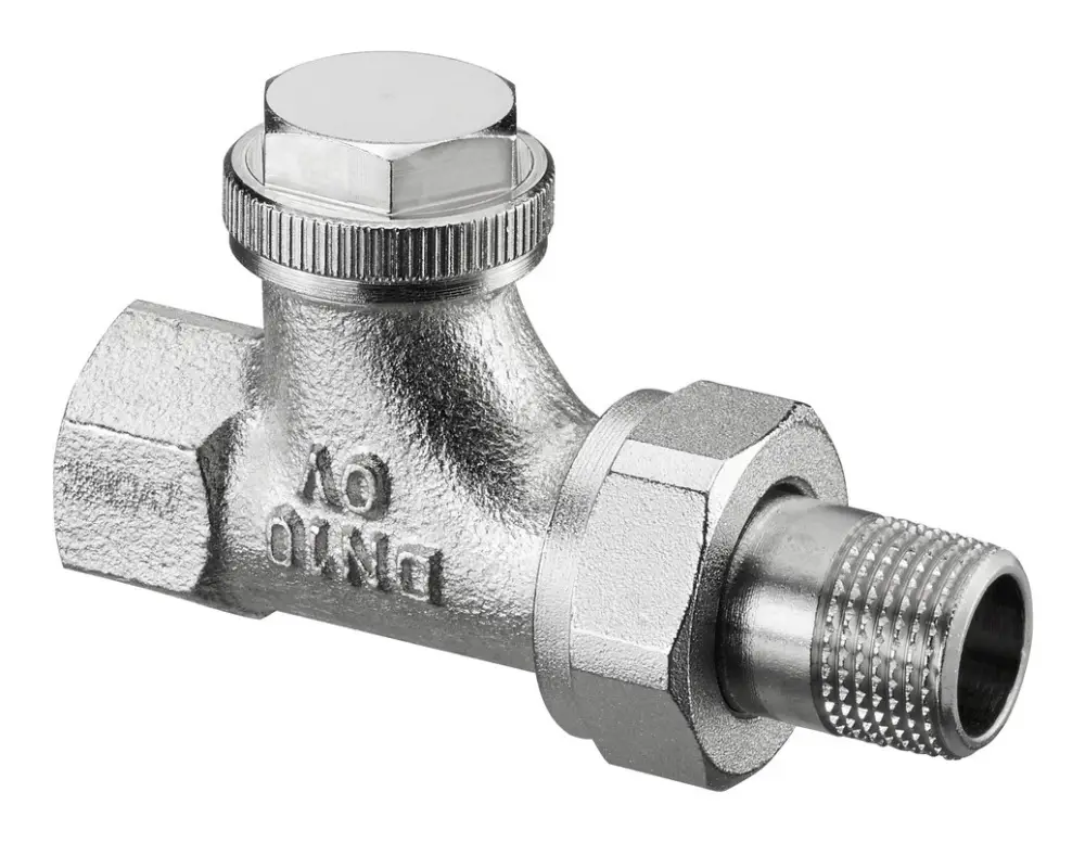 OVENTROP Rücklaufverschraubung Combi 3 Eckventil DN 15 PN 10 Rotguss/Messing - vernickelt Schneller Versand
