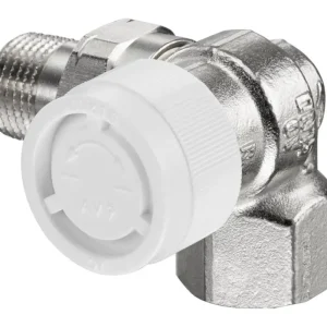 OVENTROP Thermostatventil AV 9 Winkeleck rechts DN 10 PN 10 M 30 x 1,5 Messing - vernickelt Rabatt