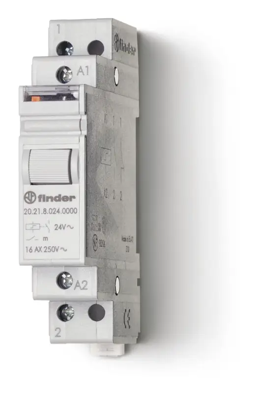 FINDER Stromstoßschalter 230VAC 1TE 16A T58,4mm 196-253V REG - 20.21.8.230.4000 Schneller Versand