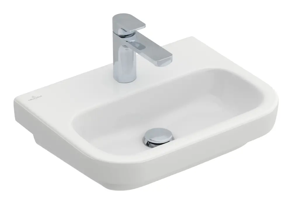 Villeroy & Boch Architectura Handwaschbecken 500 x 380 x 150 mm - Weiß Alpin mit CeramicPlus Bestpreis