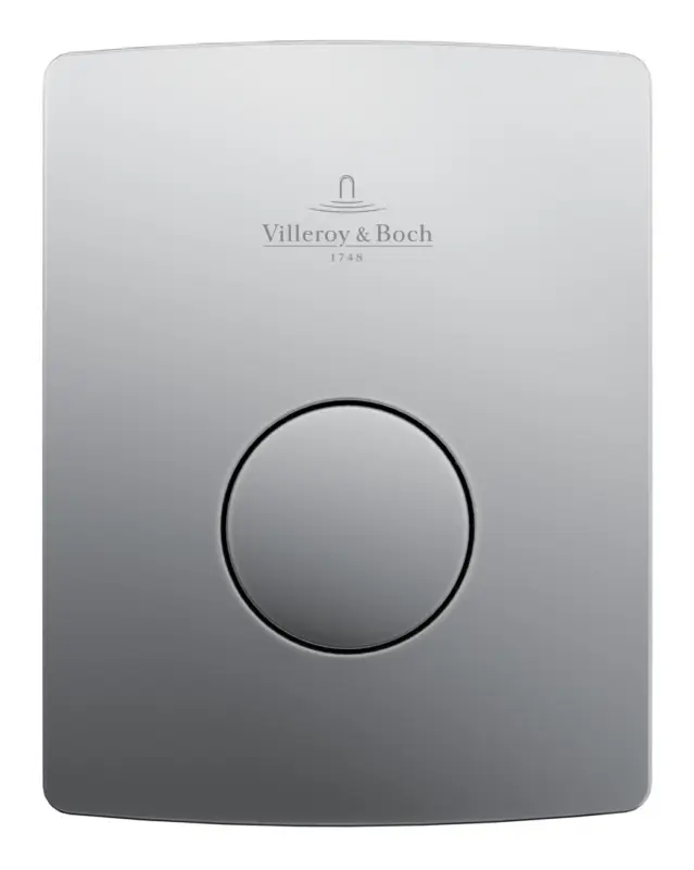 Geprüft Villeroy & Boch ViConnect Installationssysteme WC-Betätigungsplatte 2-Mengen-Spülung 162 x 128 x 62 mm - Chrom Edelmatt